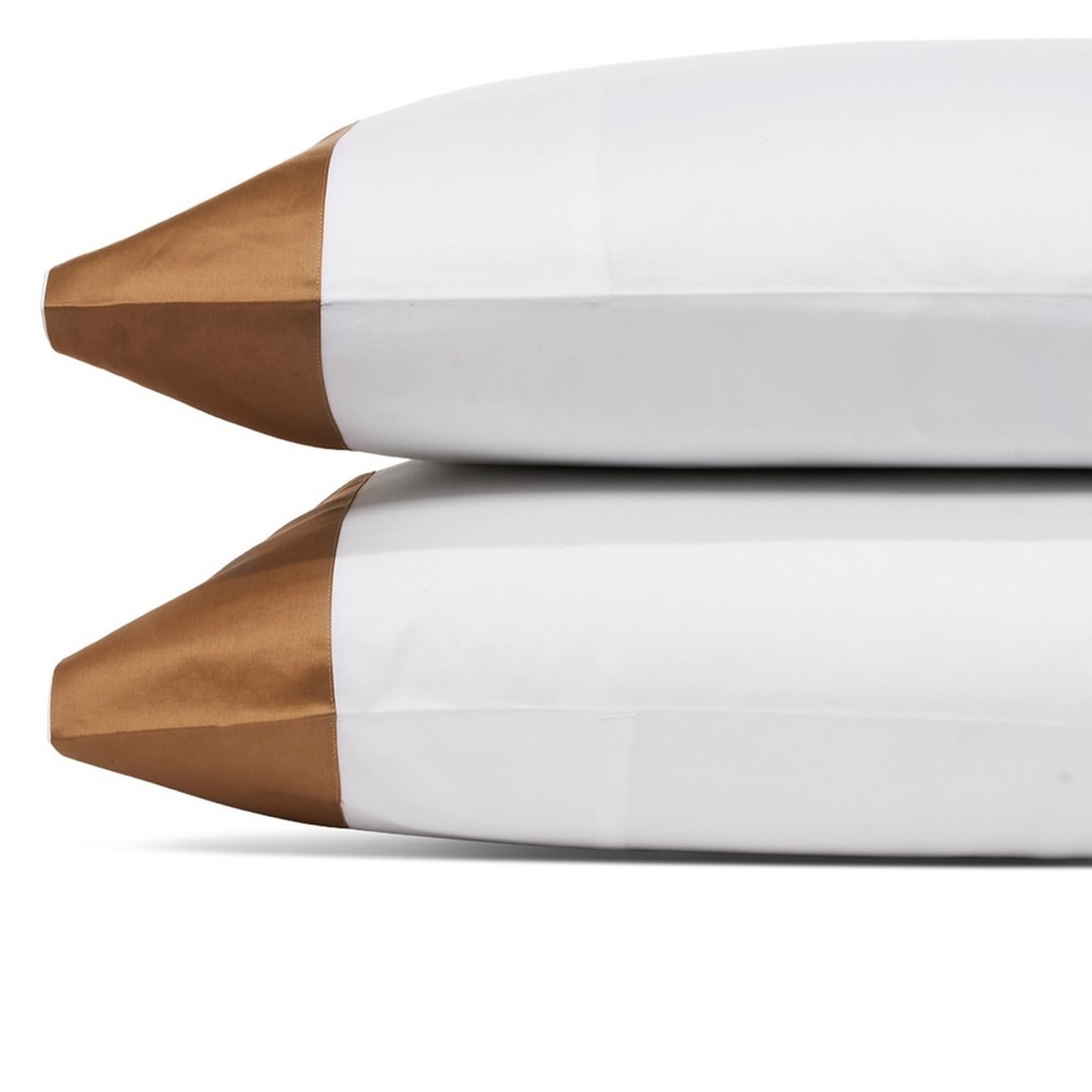 Hudson Park Italian Cuff  Pillowcase Pair, King-